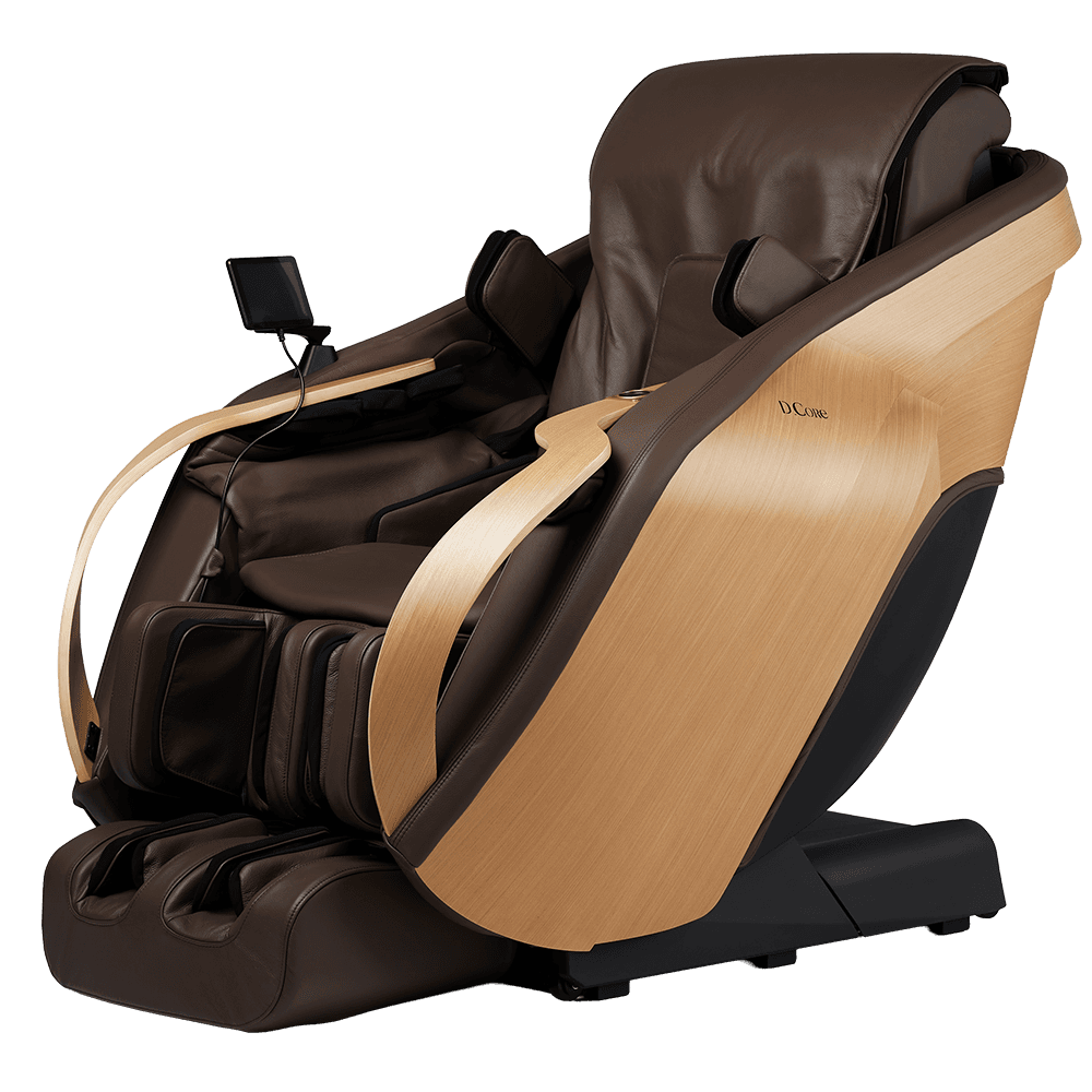 Poltrona Massaggiante Giapponese D.Core CIRRUS II Vera pelle